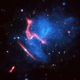 Image for article titled Behold The Awesome Sight of Four Galaxy Clusters In A Collision